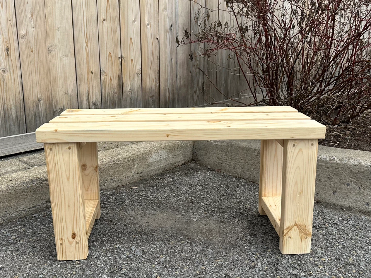 Handmade Entryway Farmhouse Style Bench  (Delivery Available) - photo 2