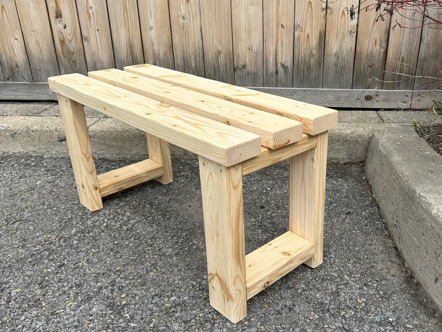 Handmade Entryway Farmhouse Style Bench  (Delivery Available) - photo 4