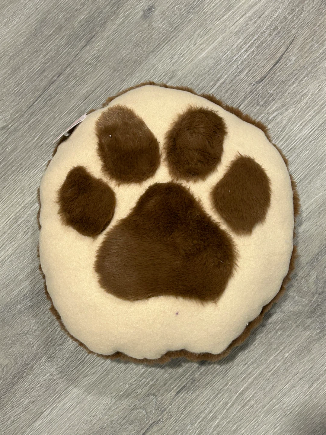 Paw Print Plush Cushion Pillow - photo 5