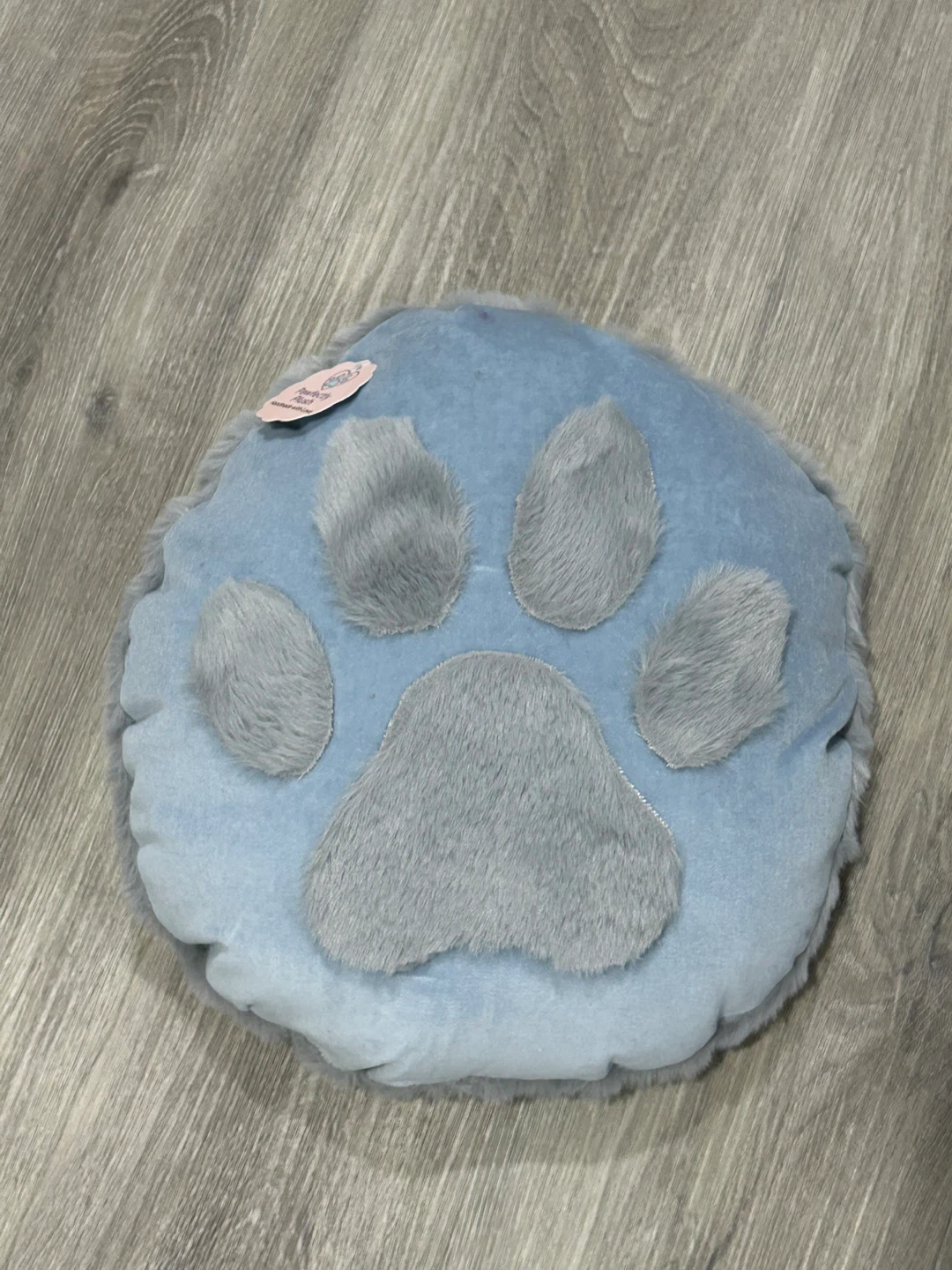 Paw Print Plush Cushion Pillow - photo 4