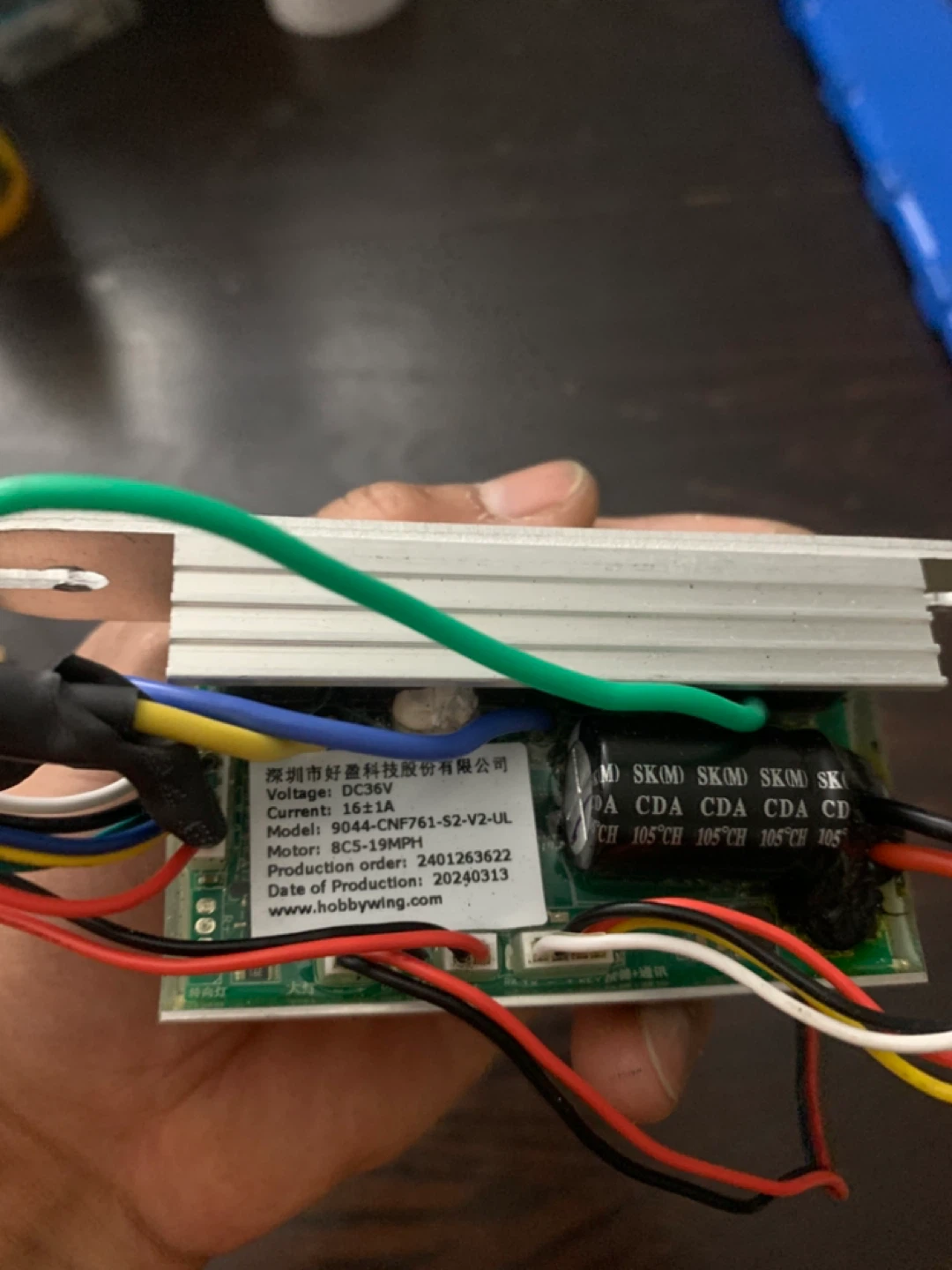 Hobbywing Electric Scooter Motor Controller - photo 5