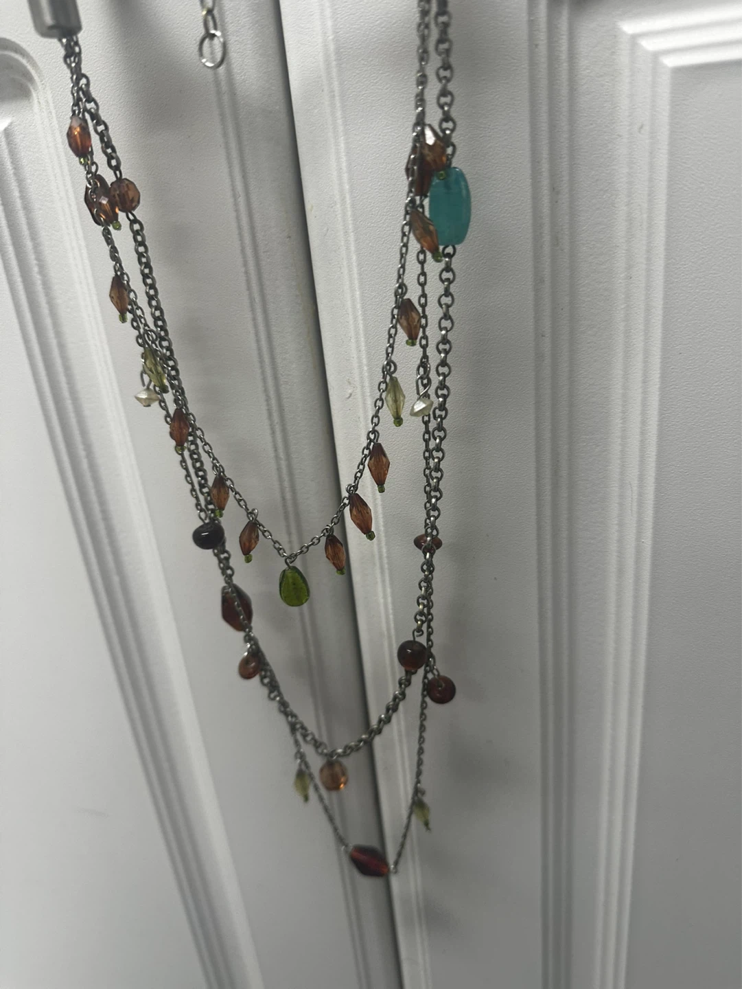 y2k Layered Beaded Necklace - photo 2