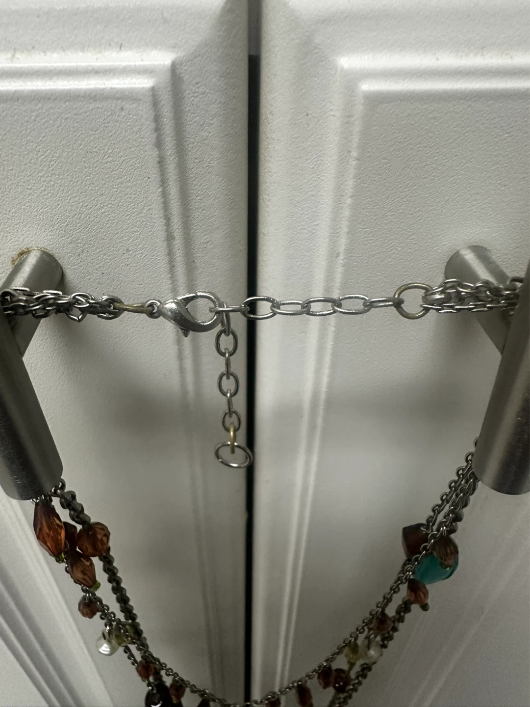 y2k Layered Beaded Necklace - photo 4