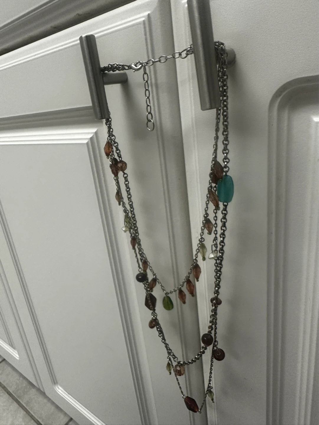 y2k Layered Beaded Necklace - photo 3