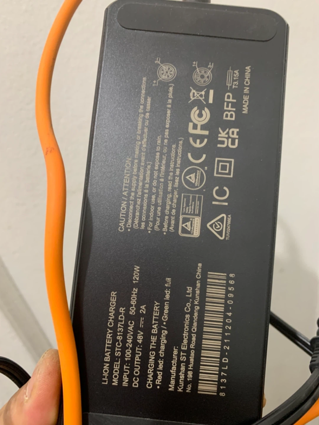 Rad Power Bikes Battery Charger - photo 4