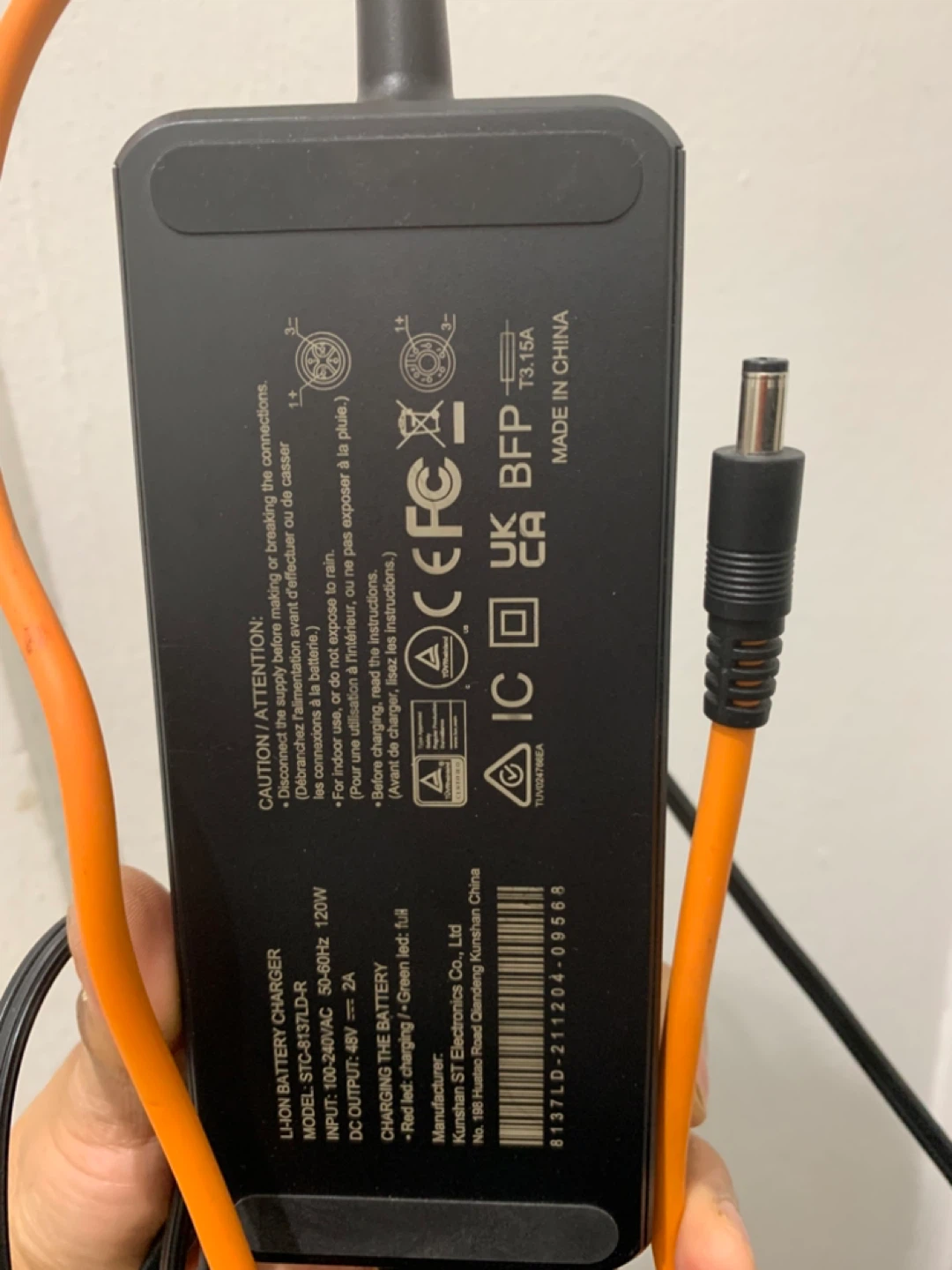 Rad Power Bikes Battery Charger - photo 3