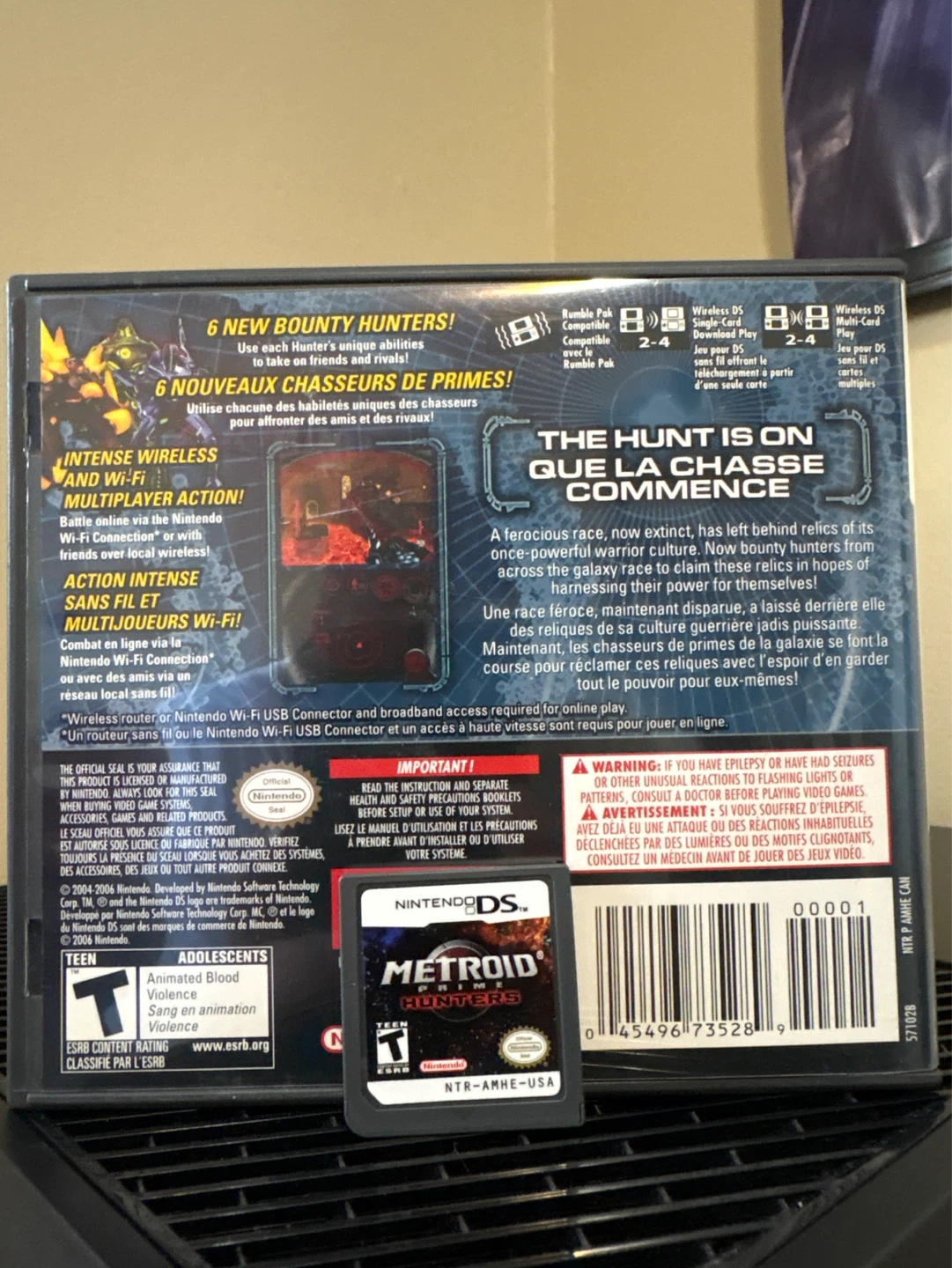 Nintendo DS Metroid Prime Hunters Game - photo 3