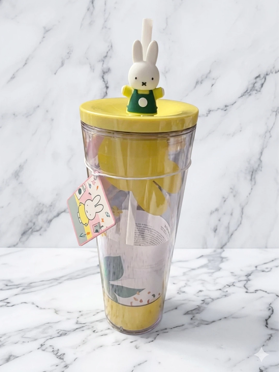 Miffy Tumbler with Straw