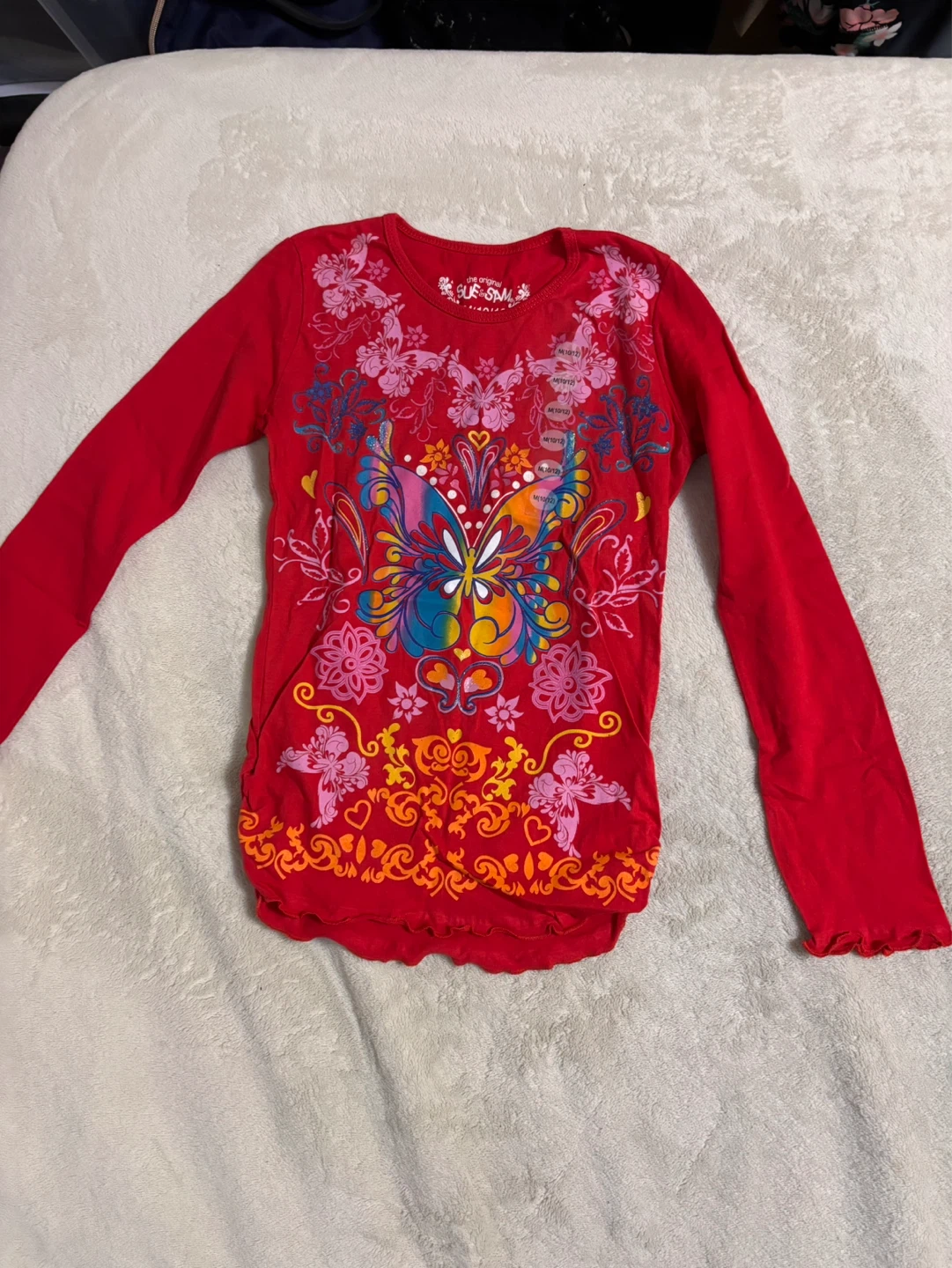 Girls 10/12 Long Sleeve Shirt Set - photo 4