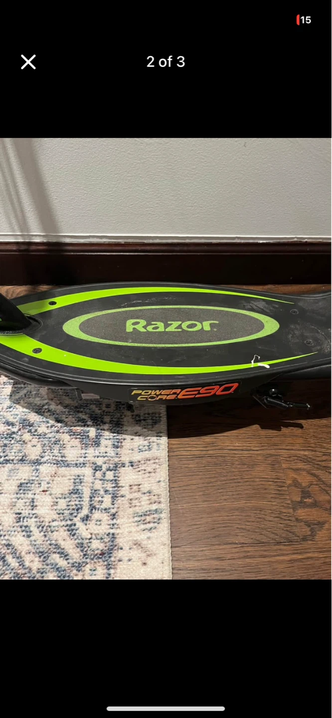 Razor Power E90 Electric Scooter - photo 3