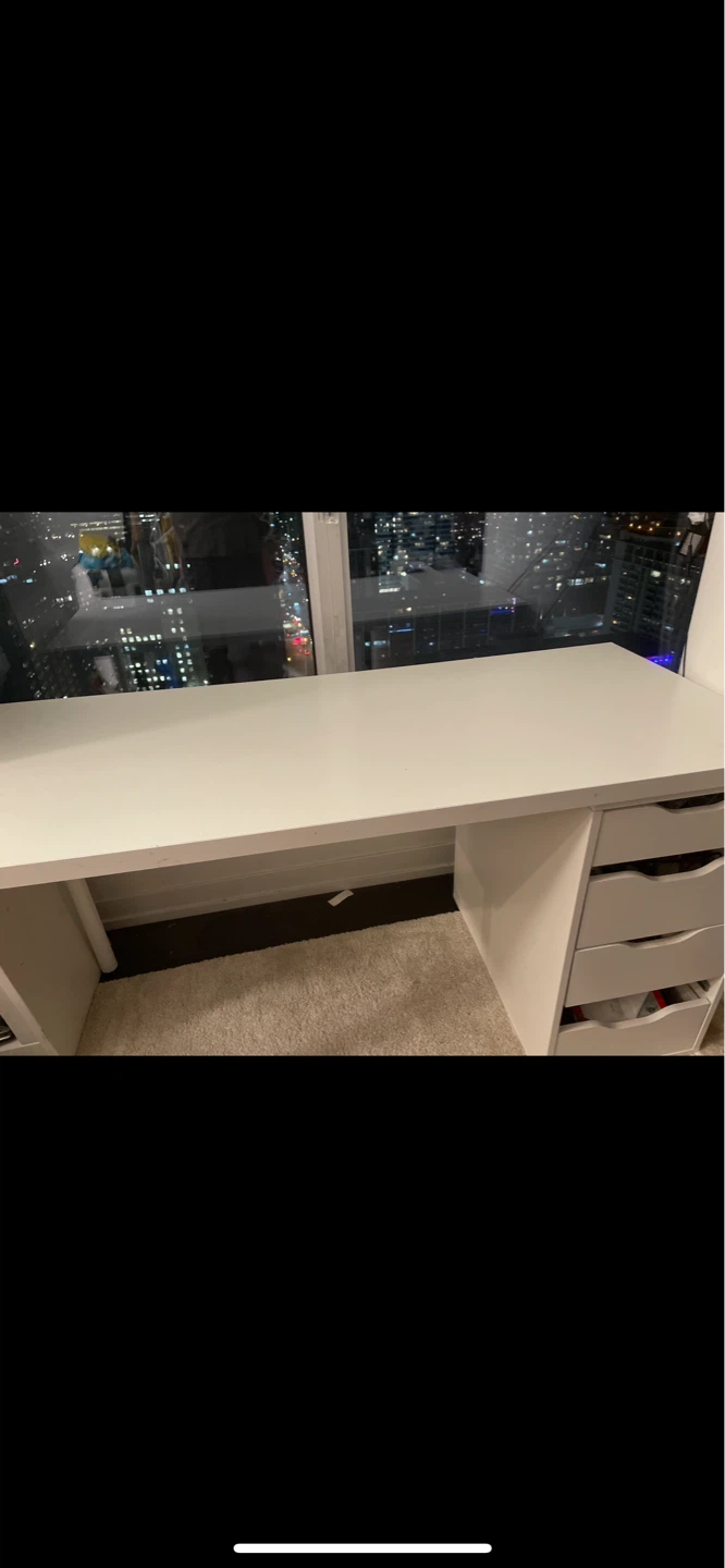 IKEA LAGKAPTEN / ALEX Desk - White - photo 2