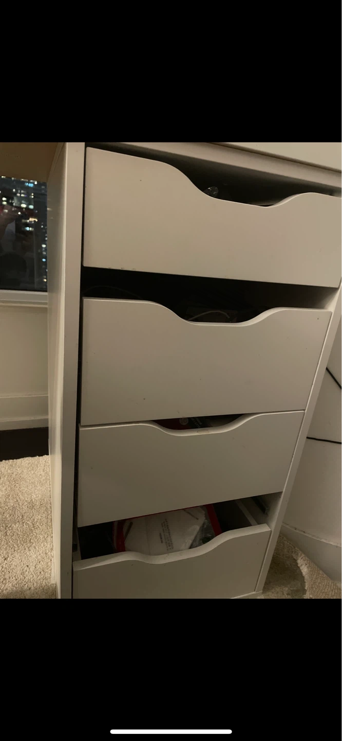 IKEA LAGKAPTEN / ALEX Desk - White - photo 3