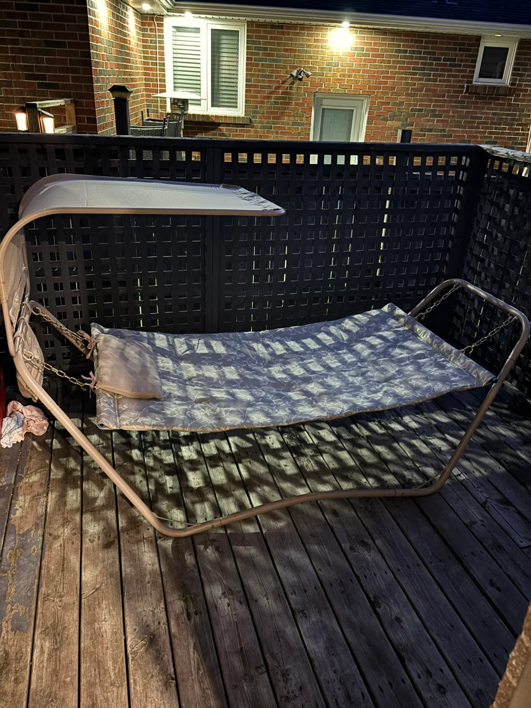St. Catherine Padded Canopy Hammock – Like New - photo 5