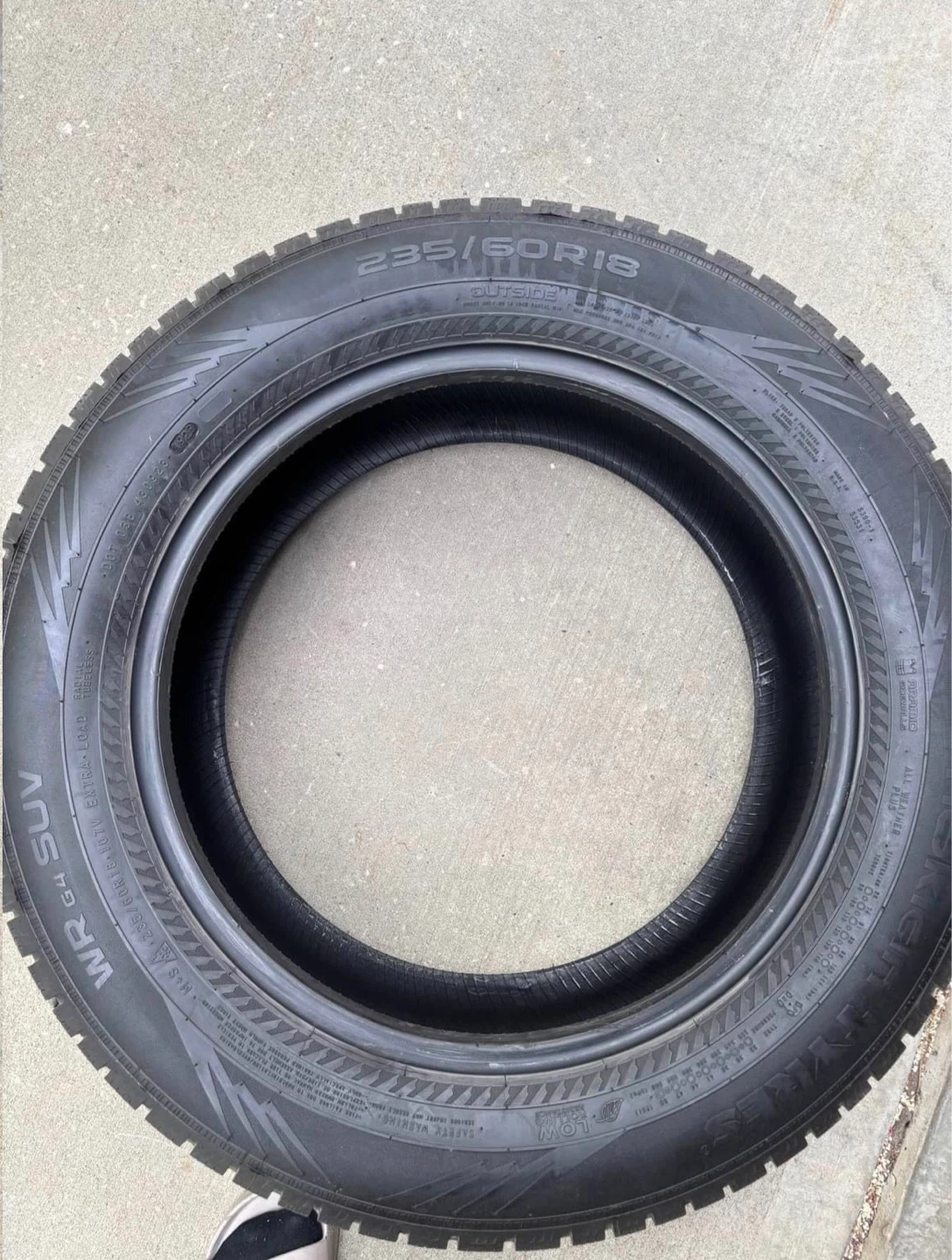 Nokian WR G4 SUV Tires - 235/60R18 - photo 3