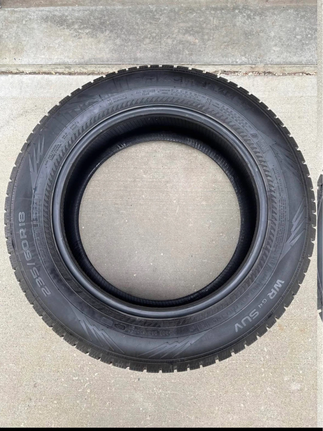 Nokian WR G4 SUV Tires - 235/60R18 - photo 2