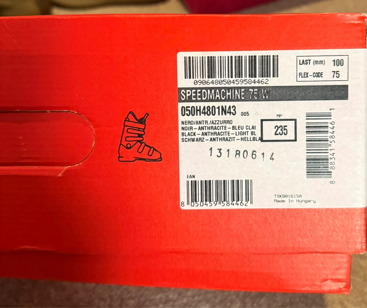Brand New in Box: Nordica Speedmachine 75 W Ski Boots - photo 4