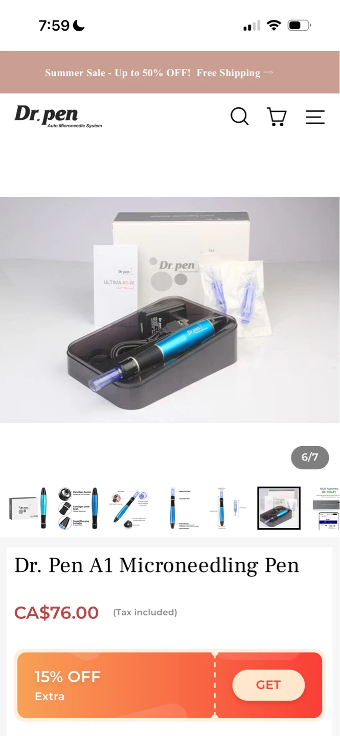 Dr. Pen A1 Microneedling Pen - photo 3