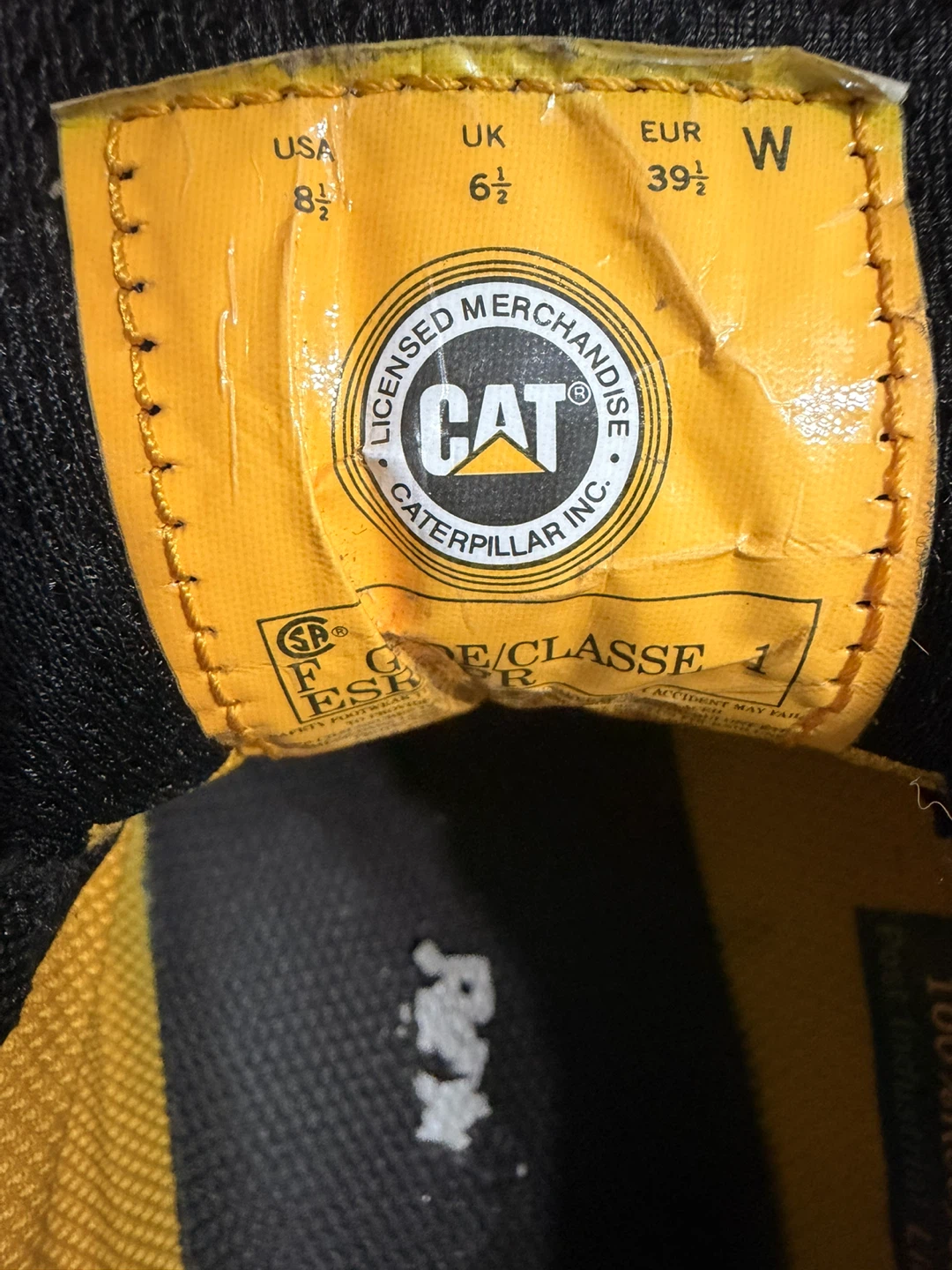 CAT Caterpillar Steel Toe Work Boots - photo 3