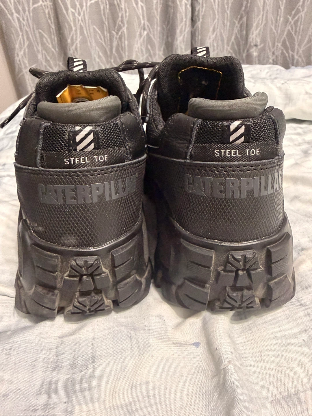 CAT Caterpillar Steel Toe Work Boots - photo 2