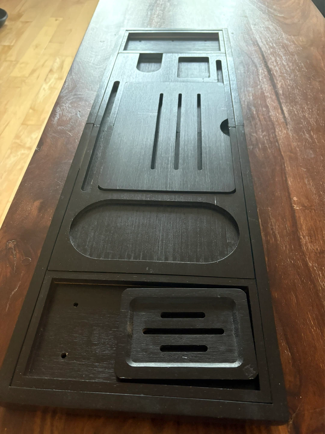 Black Bathtub Caddy Tray - photo 2