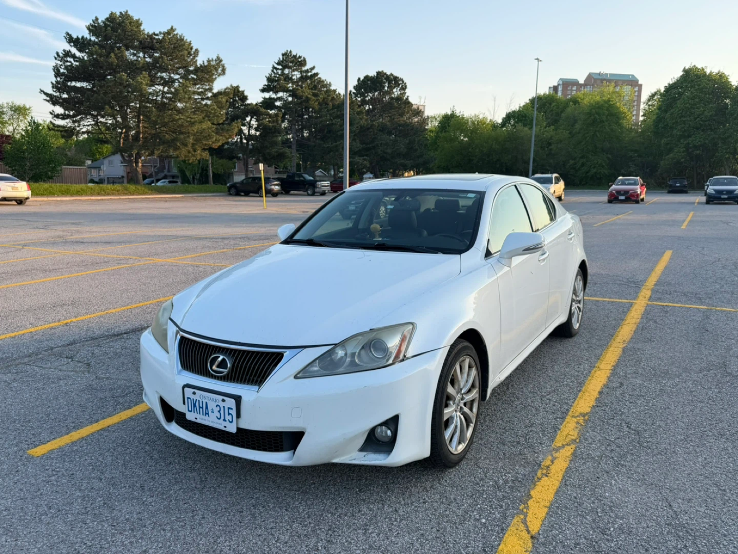White Lexus IS 250 AWD Sedan - photo 3