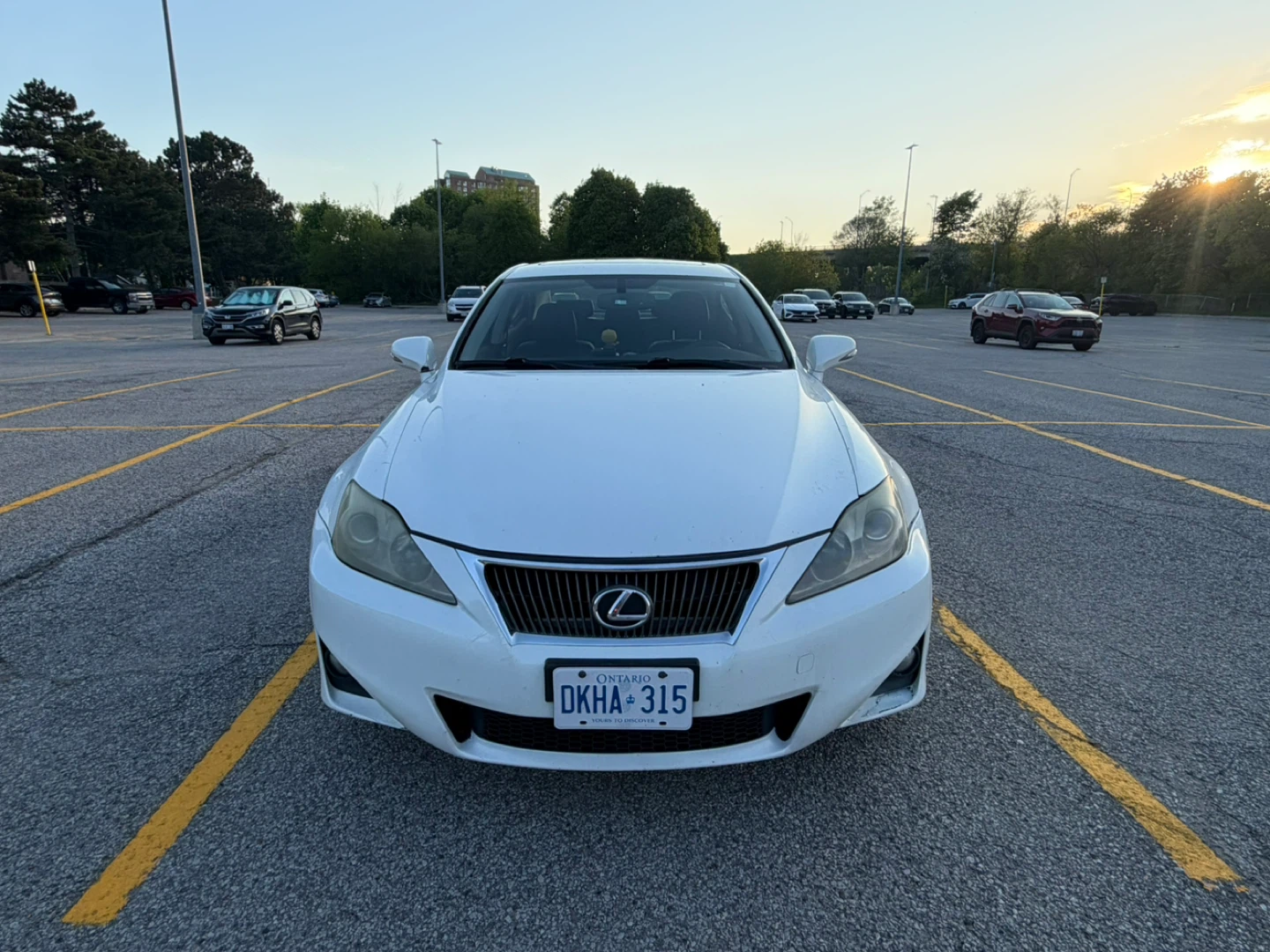 White Lexus IS 250 AWD Sedan - photo 5