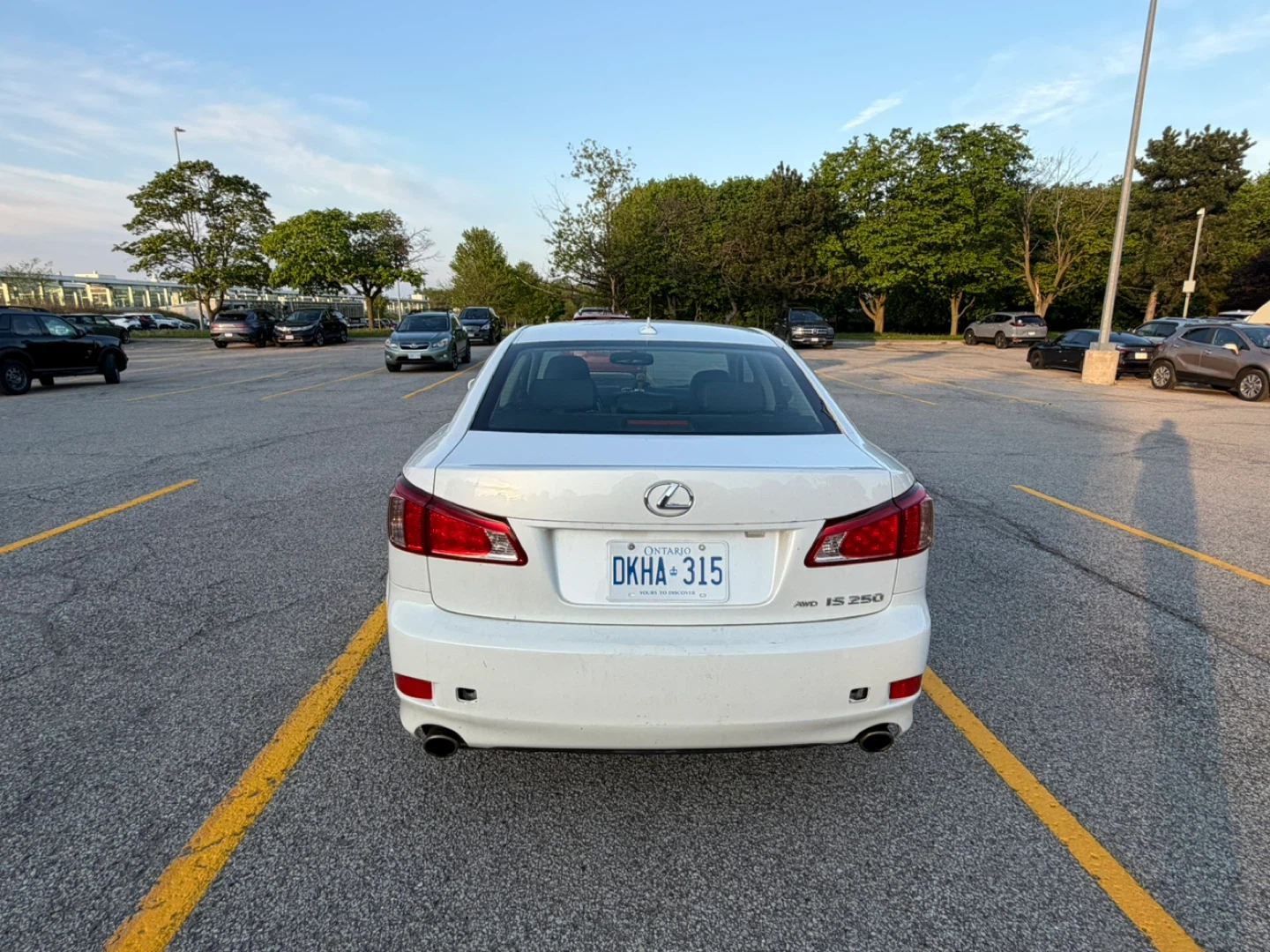 White Lexus IS 250 AWD Sedan - photo 2