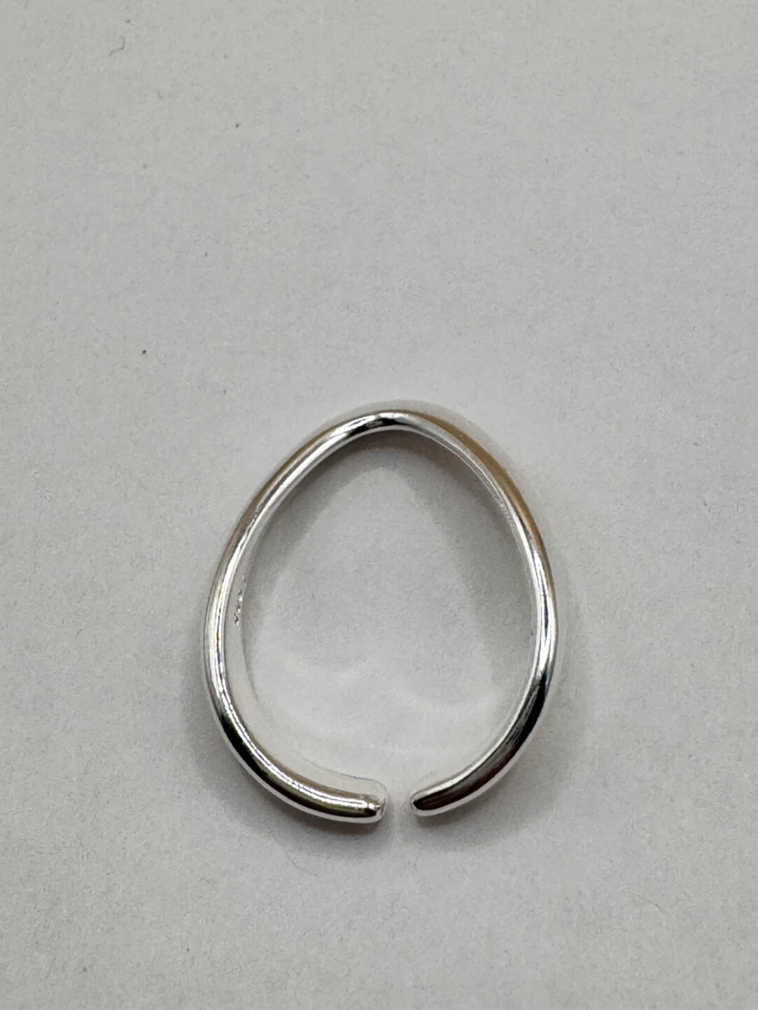 Sterling Silver 925 Wave Ring