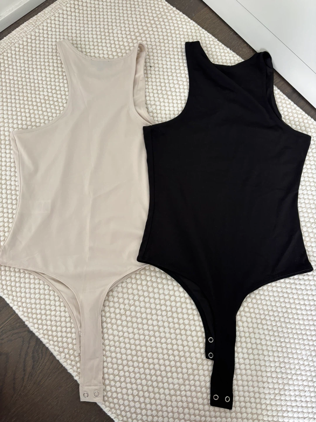 Dynamite Bodysuits - Black & Beige