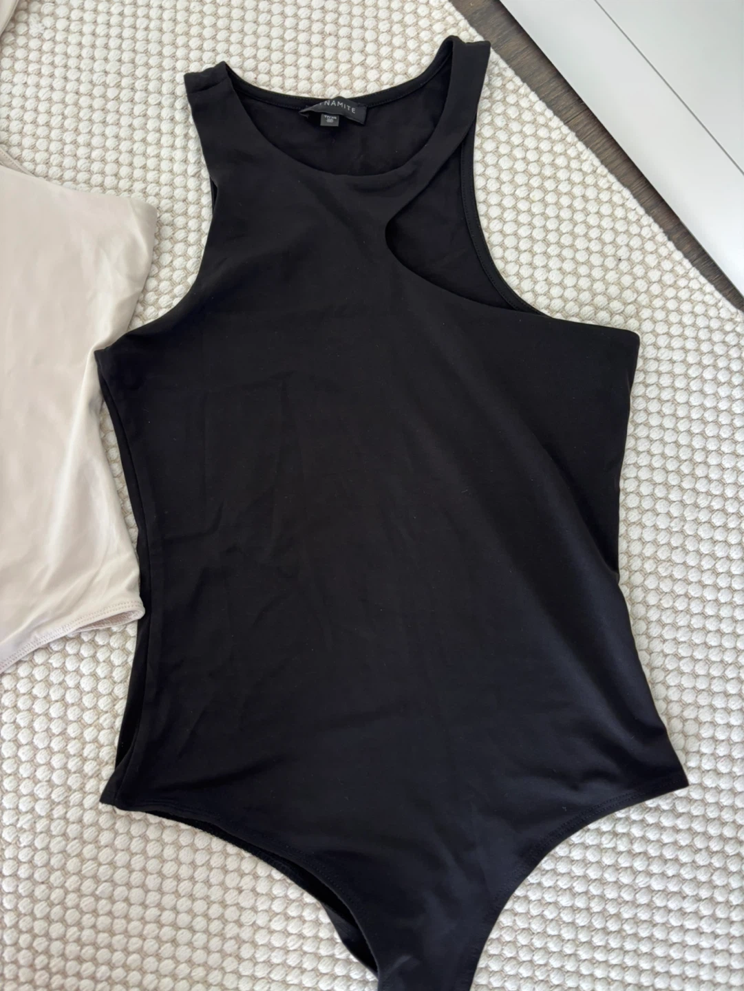 Dynamite Bodysuits - Black & Beige - photo 3