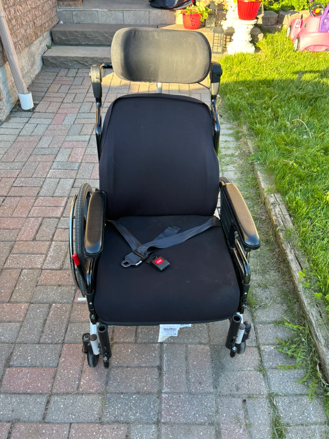 Tilt Wheelchair no footrests - photo 2