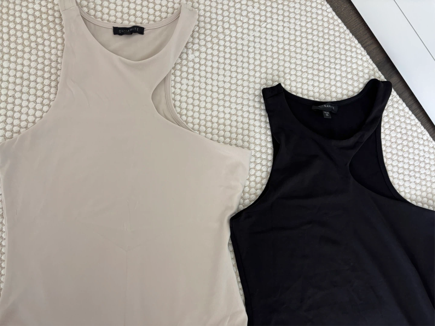 Dynamite Bodysuits - Black & Beige - photo 4