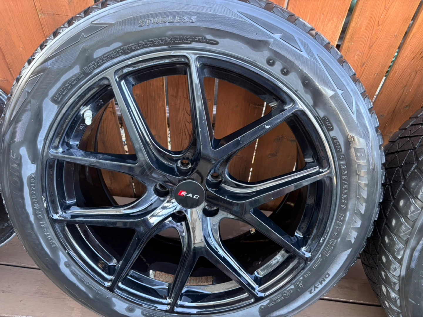 RAC R02GB-1801 Gloss Black Alloy Wheels (Set of 4) - photo 5