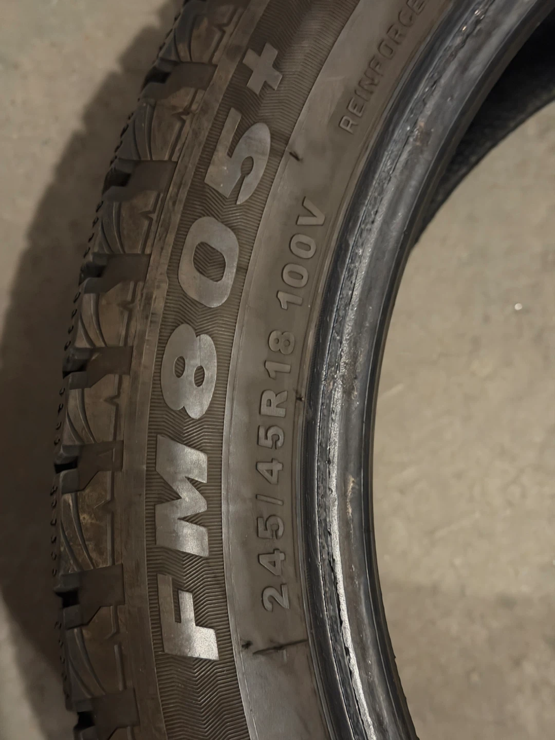Firemax FM805+ Winter Tires - 245/45R18 100V - photo 4