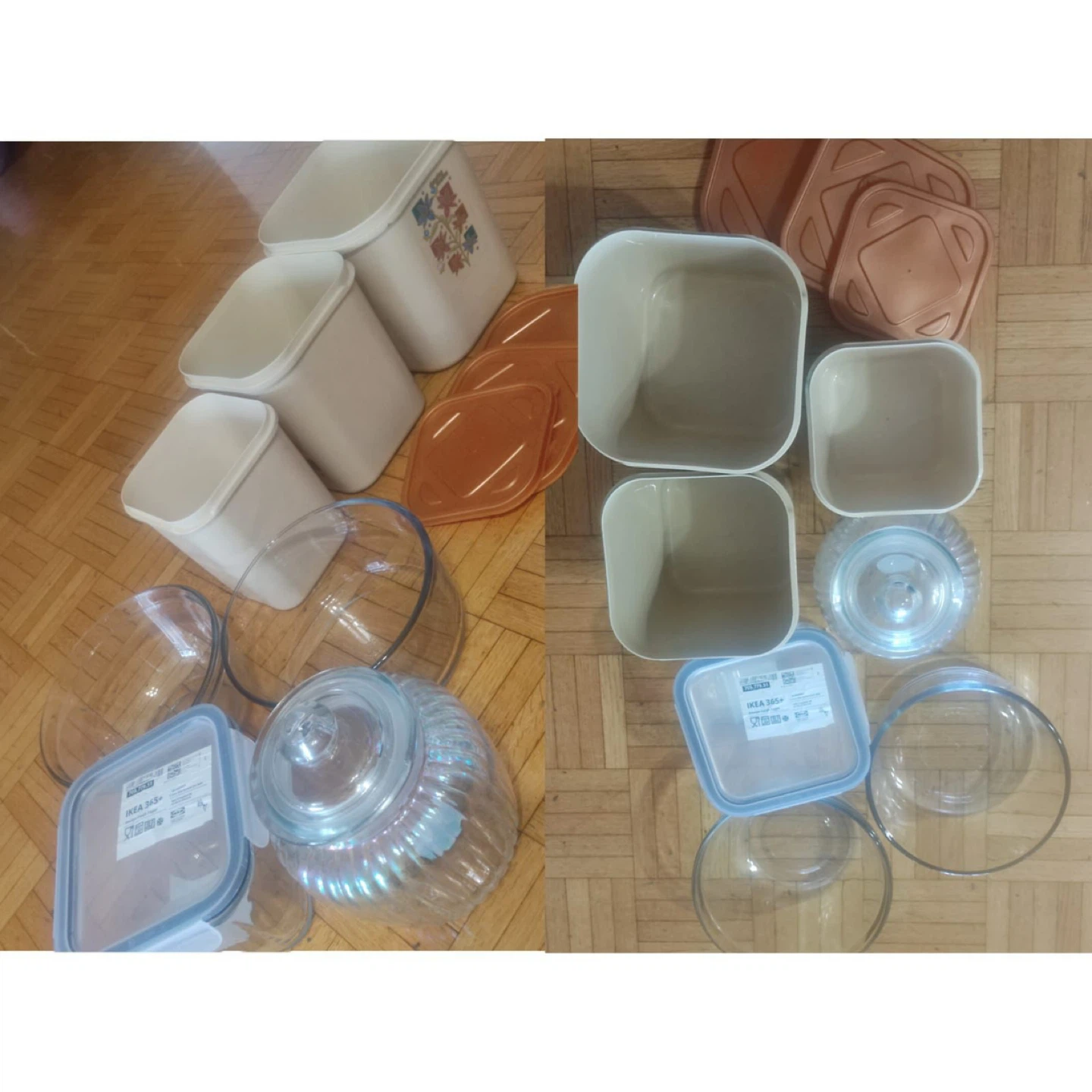 IKEA 365+ Food Storage Containers and Glass Bowls