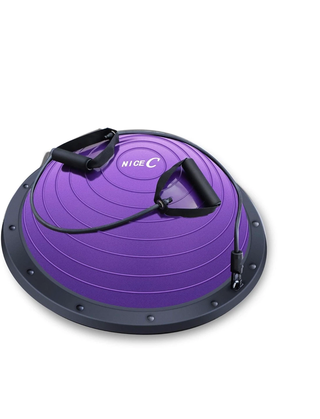Purple Balance Trainer with Resistance Bands