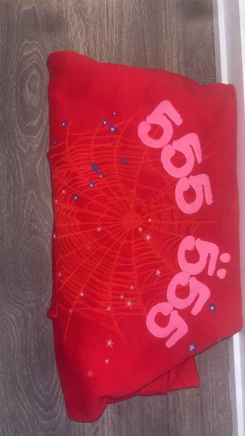 SPIDER Worldwide 555 Hoodie Red
