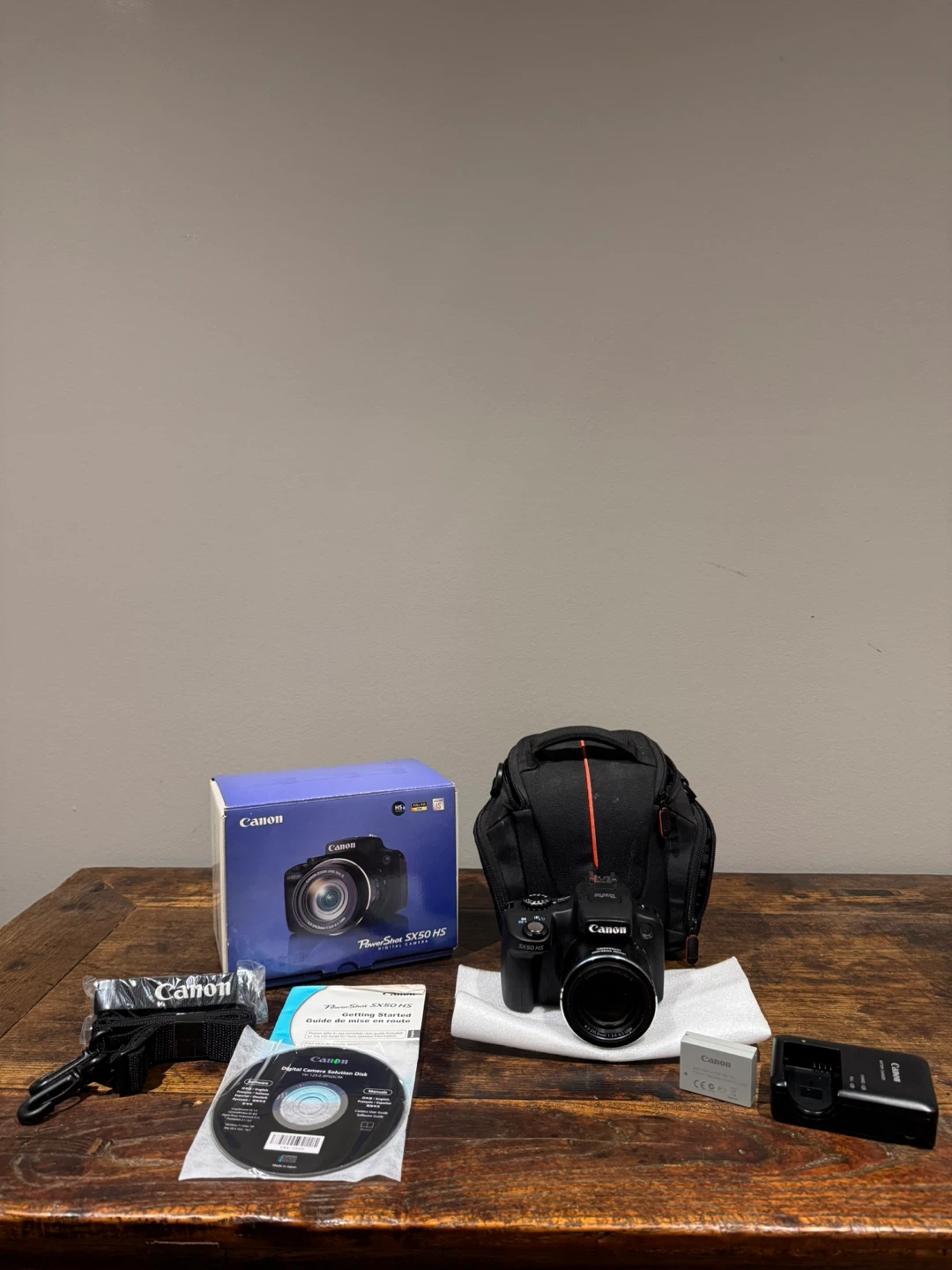 Canon PowerShot SX50 HS Digital Camera with Accessories