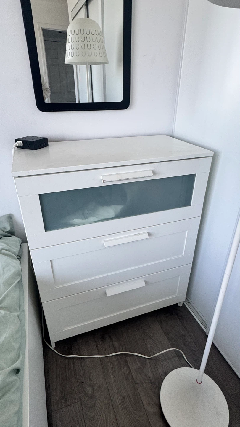 Ikea BRIMMES Dresser White