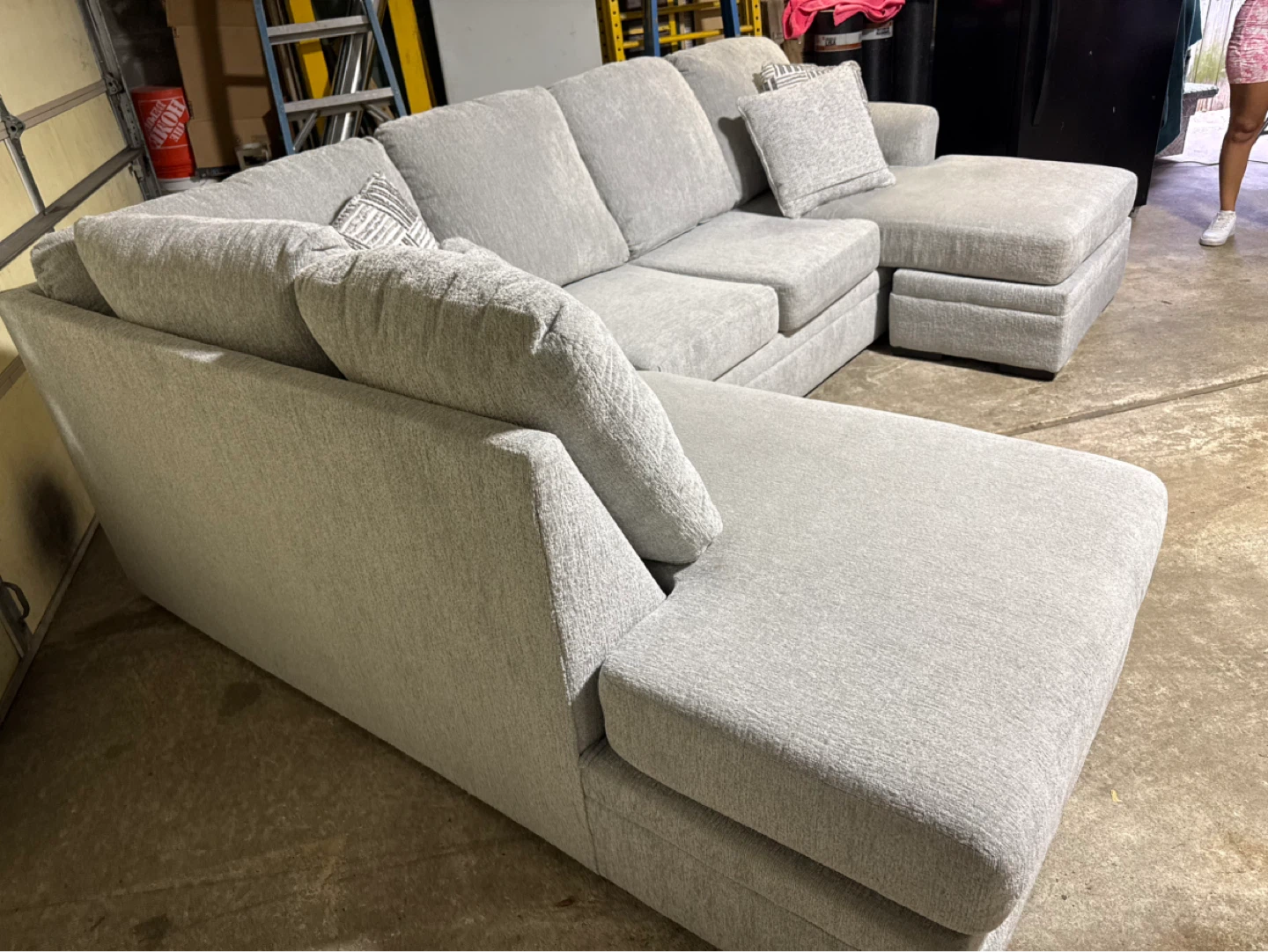Grey Sectional Sofa