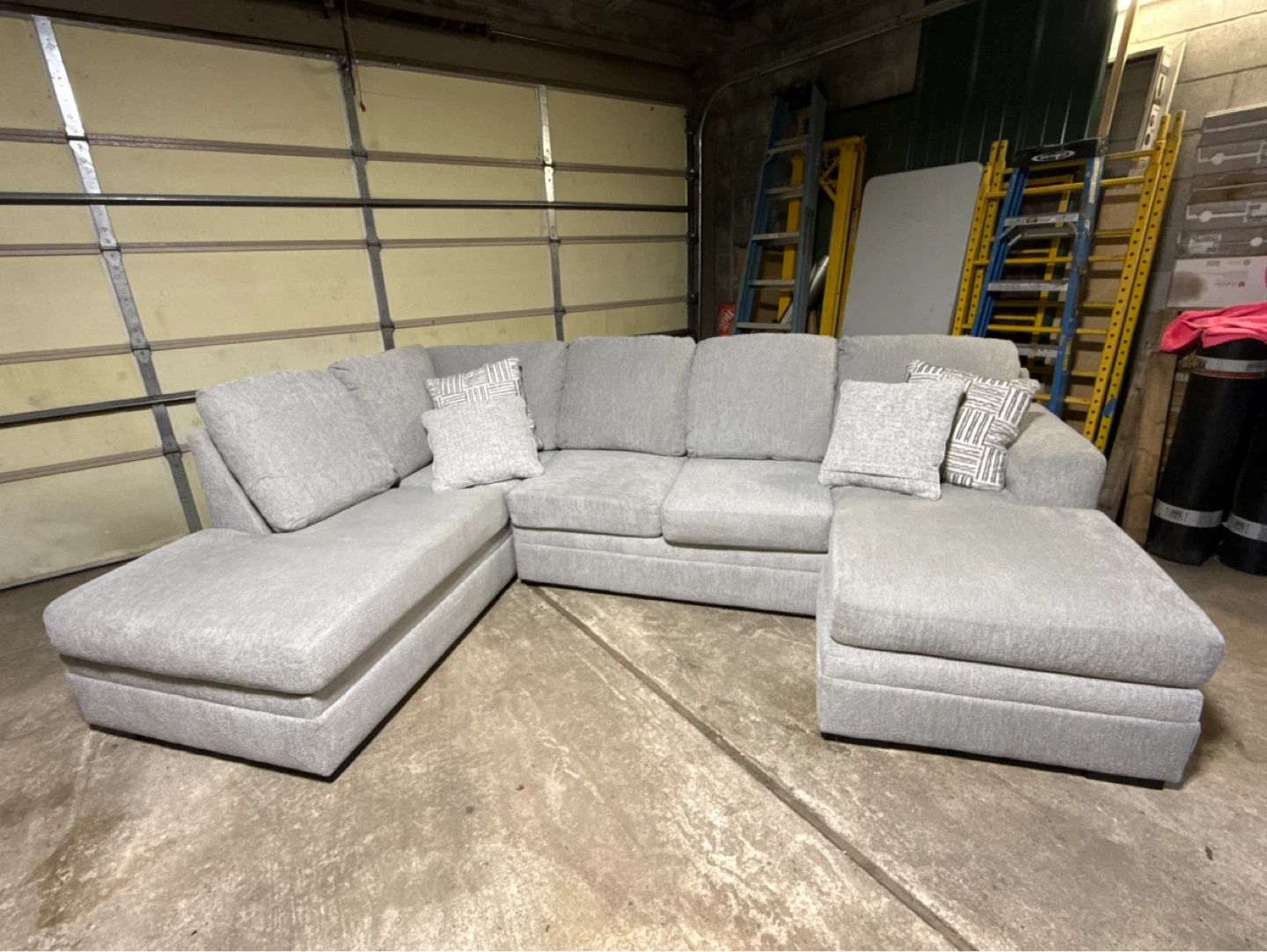 Grey Sectional Sofa - photo 2
