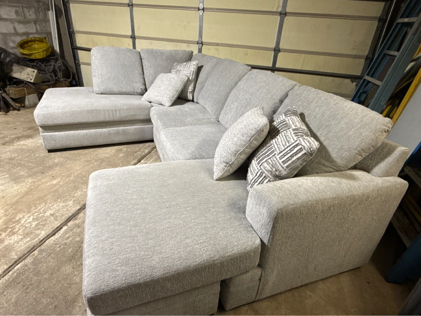 Grey Sectional Sofa - photo 3