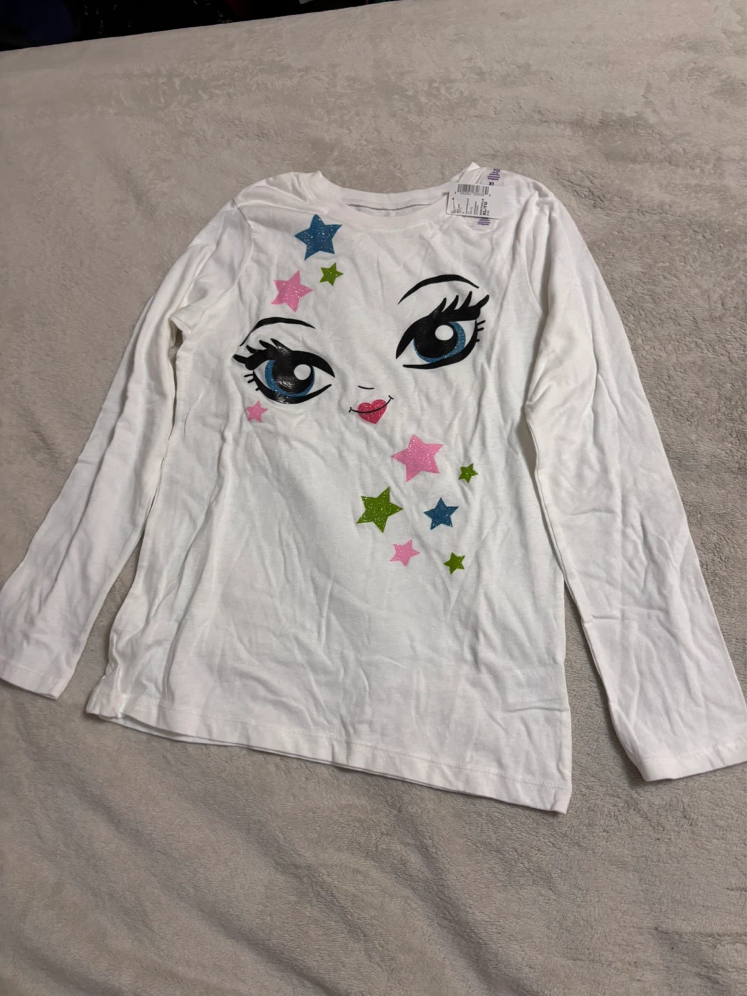 The Children's Place White Long Sleeve Shirt