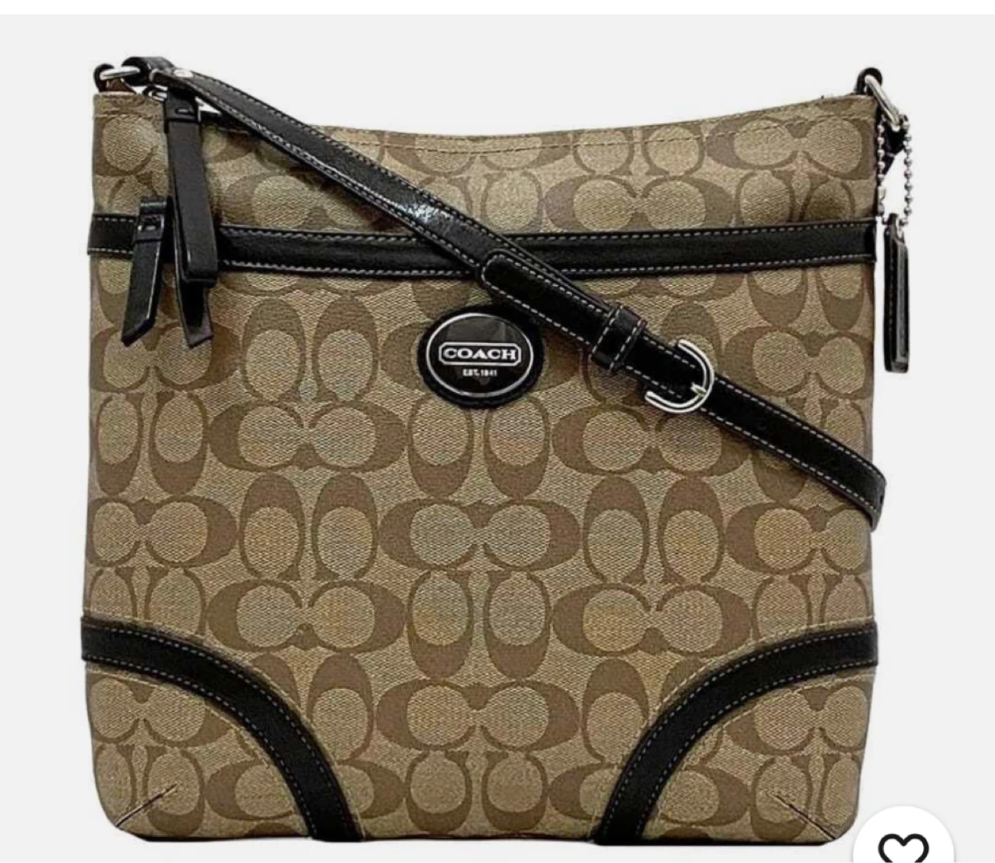 Coach Monogram Crossbody Bag - photo 2