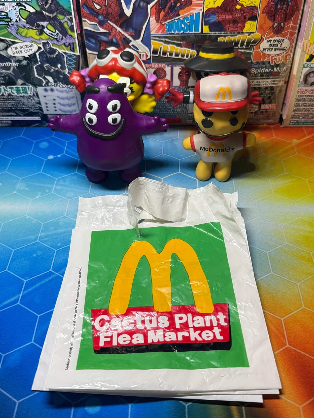 McDonald's Cactus Plant Flea Market Kids Meal Toys (4 Boxes)