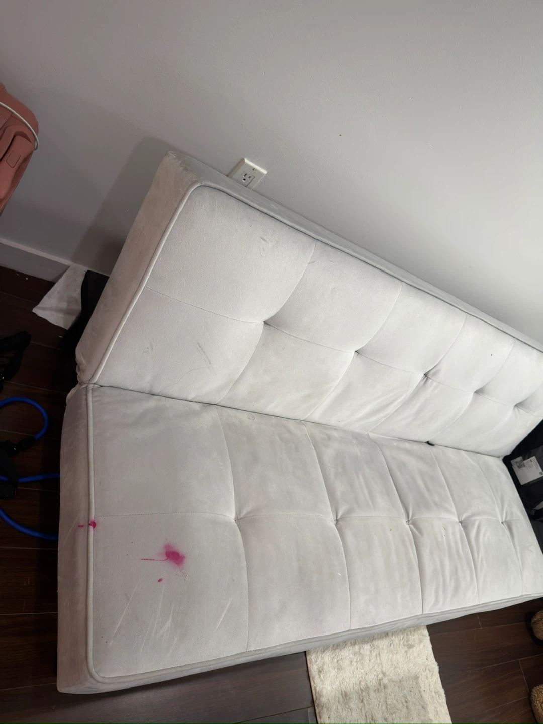 White Futon Sofa Bed