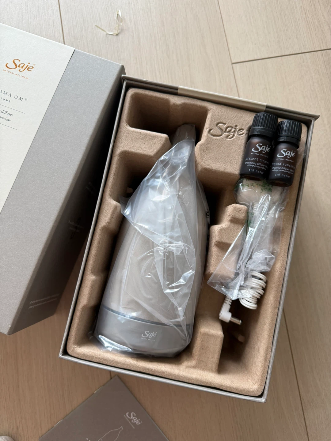 Saje Aroma Om Ultrasonic Diffuser - Stone