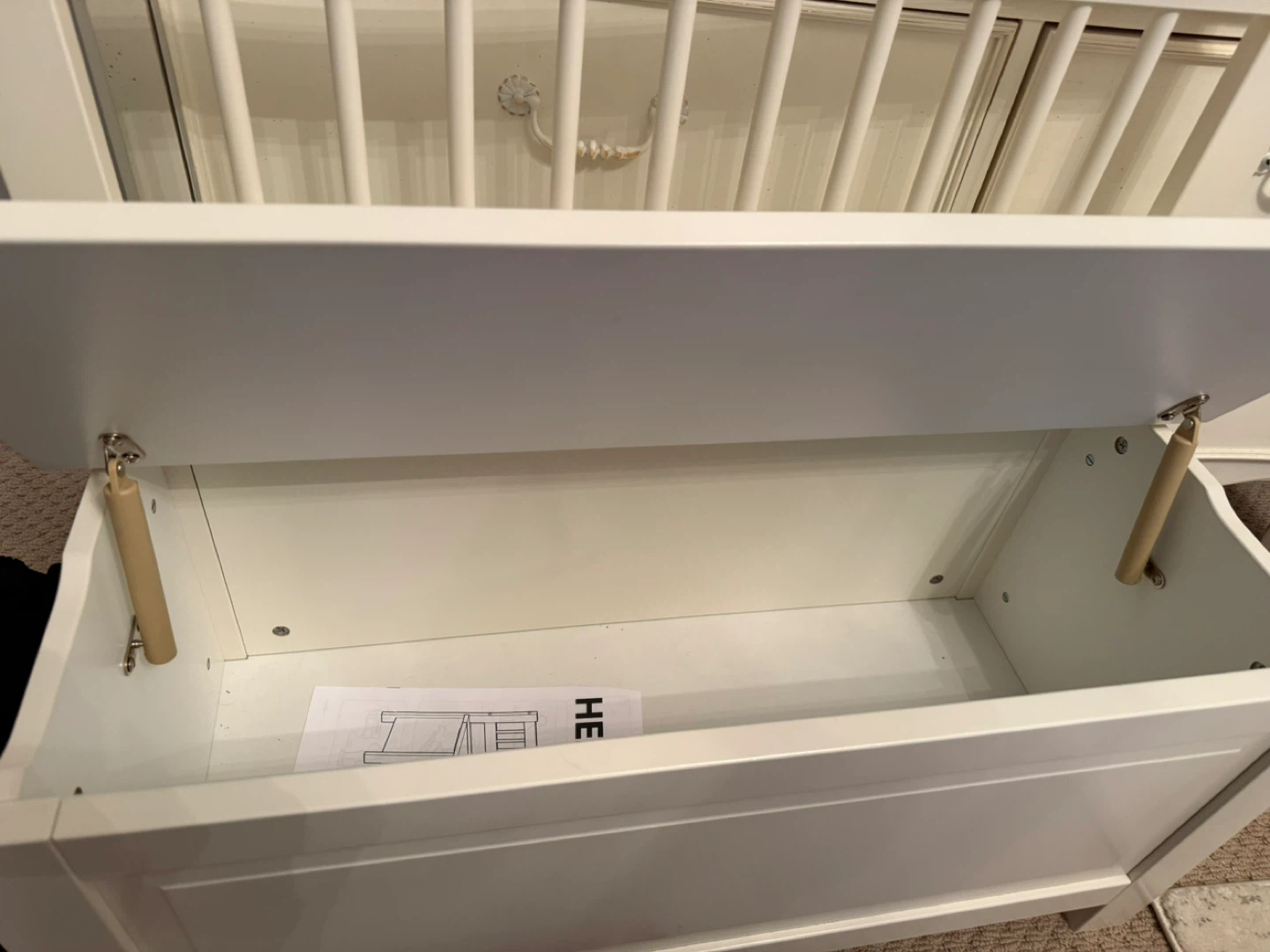 IKEA HEMNES Storage Bench - photo 2