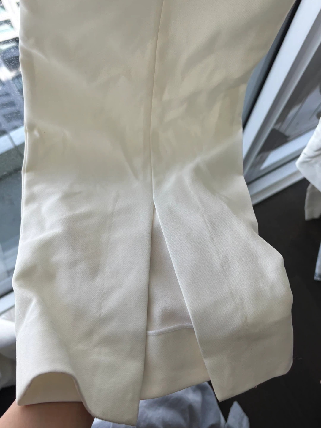 Mango Ecru Strapless Jumpsuit - photo 5