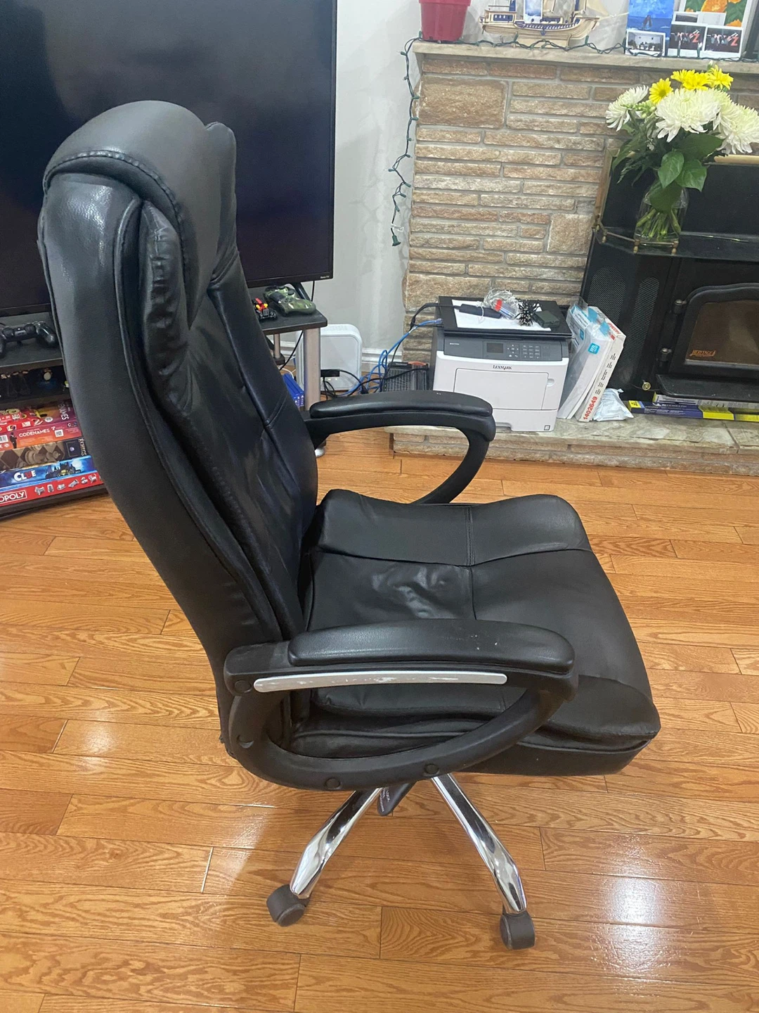 Black Office Chair - photo 2